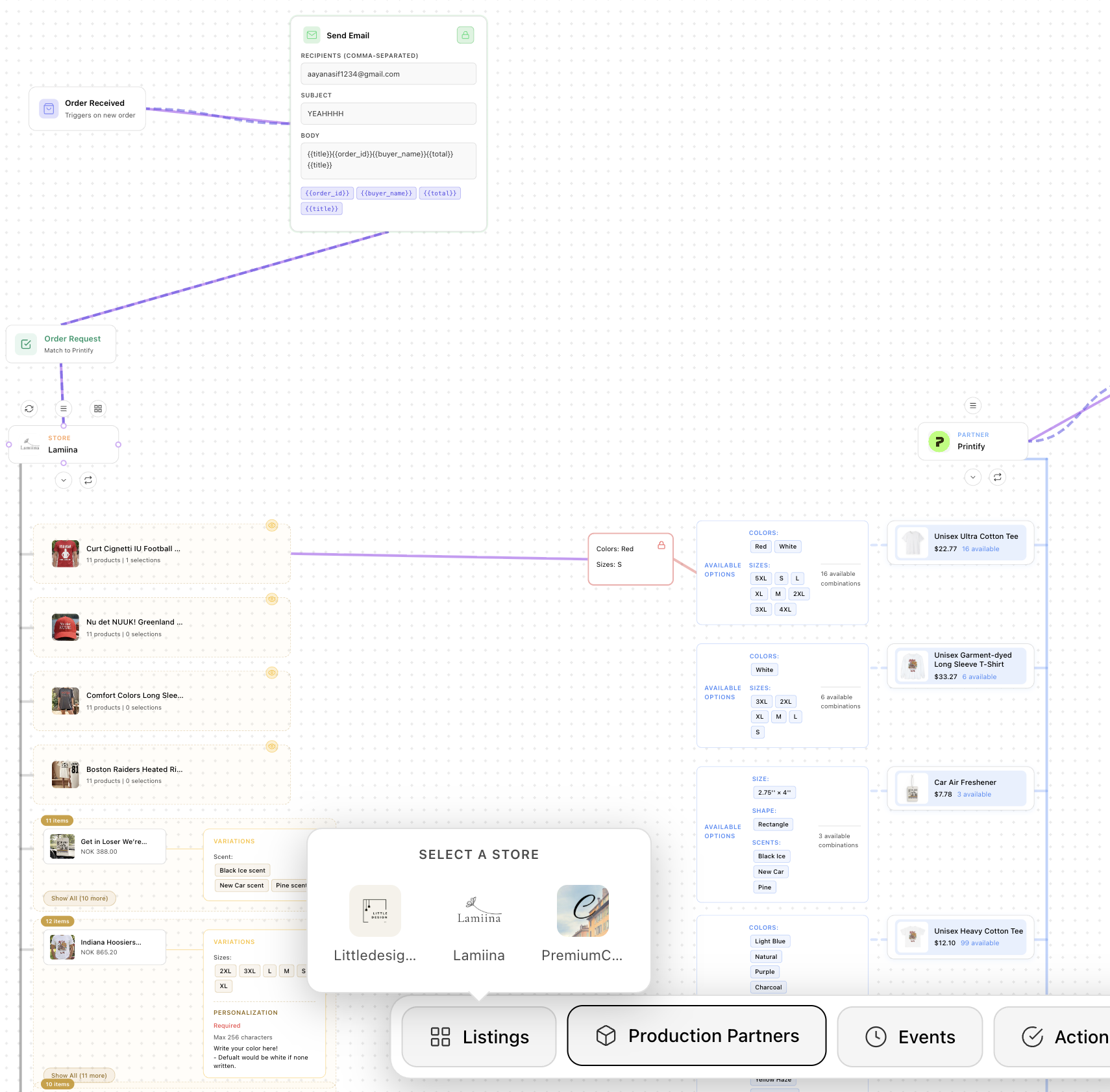 Custom Automation Workflows